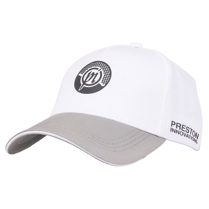 Preston Innovations White PI Logo Cap